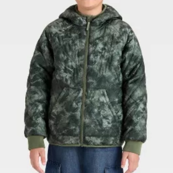 Cat & Jack Other - Cat & Jack Gray Camouflage Jacket